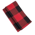 thumbnail image 1 of Buffalo Plaid Red and Black Cotton Cloth Napkin (Plaid Napkin 20"x20" Set of 4), 1 of 4