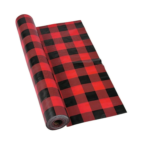 Buffalo Plaid Tablecloth Roll - Party Supplies - 1 Piece