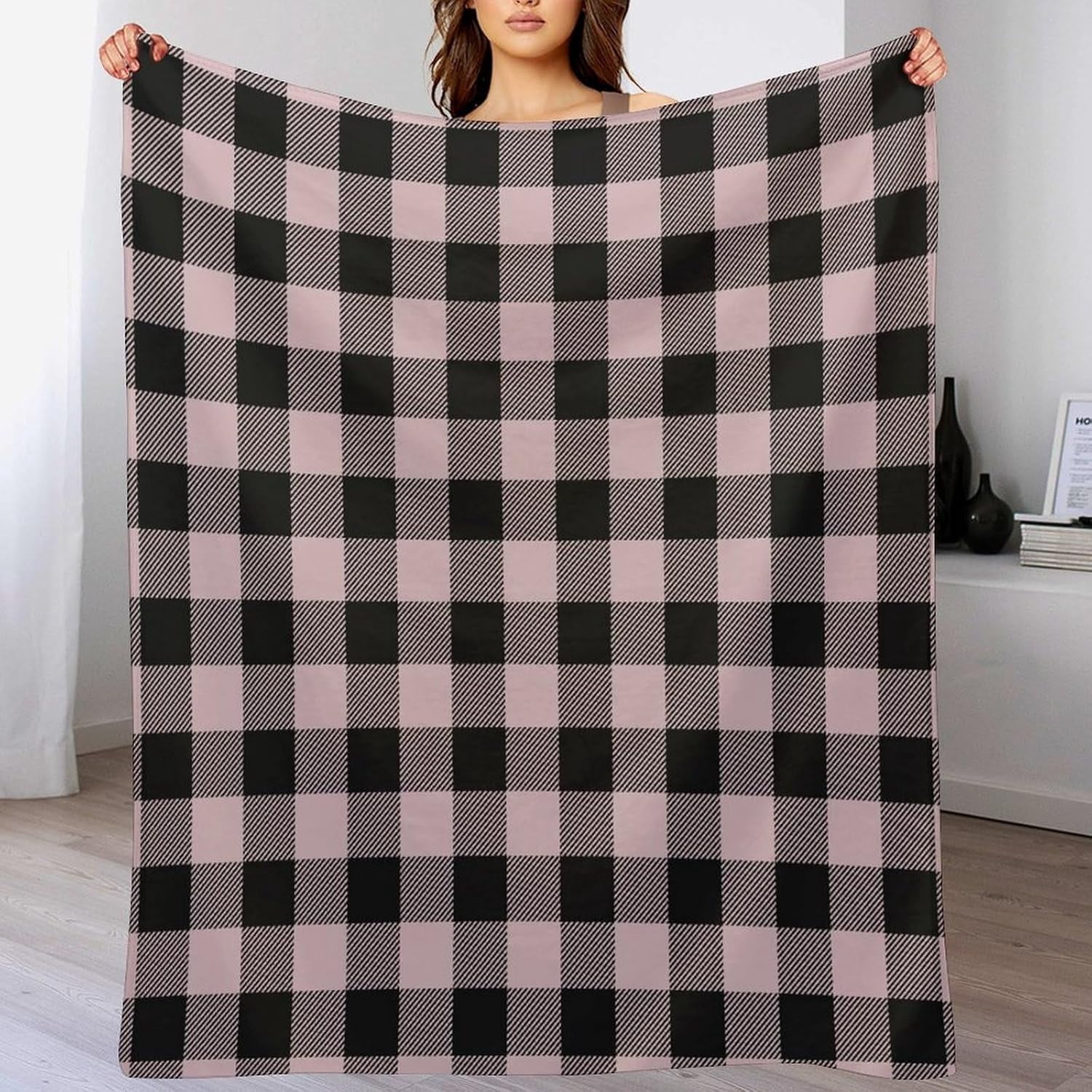 58 Pattern Buffalo Plaid Throw Blanket Gothic Goth Funky Boho Art Pattern Blankets ...