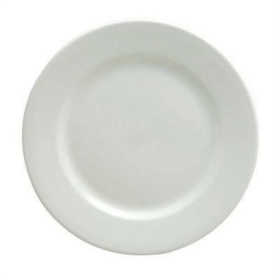 Buffalo R4130000149 Bright White Ware RE 10-1/4 Plate - 12 / CS"