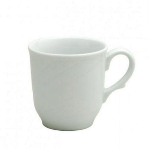 Buffalo R4510000521 7 oz Arcadia White Porcelain Tall Cup