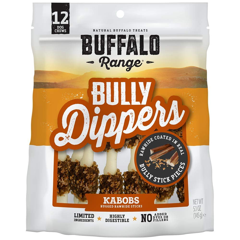 Buffalo Range Rawhide Dog Treats HYZ01 Healthy, GrassFed Buffalo