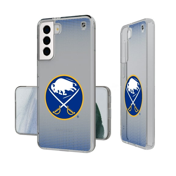 Buffalo Sabres Linen Logo Galaxy Clear Case
