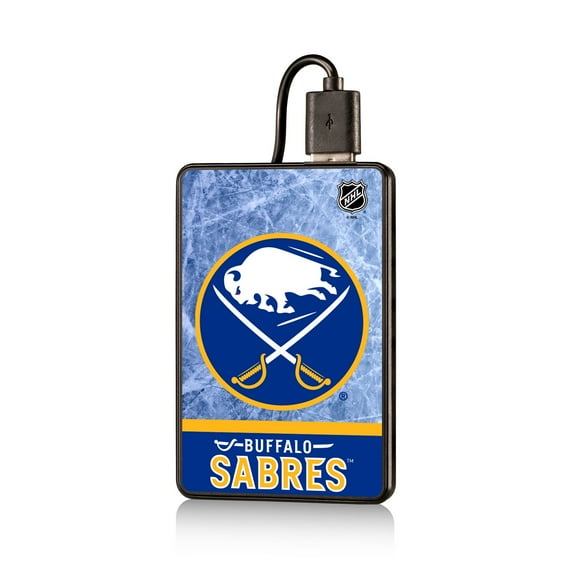 Buffalo Sabres Wordmark Credit Card Power Bank