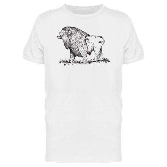 Buffalo Silhouette Ink Style Tee Men's -Image by Shutterstock