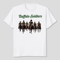 thumbnail image 1 of Buffalo Soldiers Shirt, African American History, Men's And Women's Graphic Tee 100% Cotton by TBun, Full Sizes S-5XL, 1 of 5