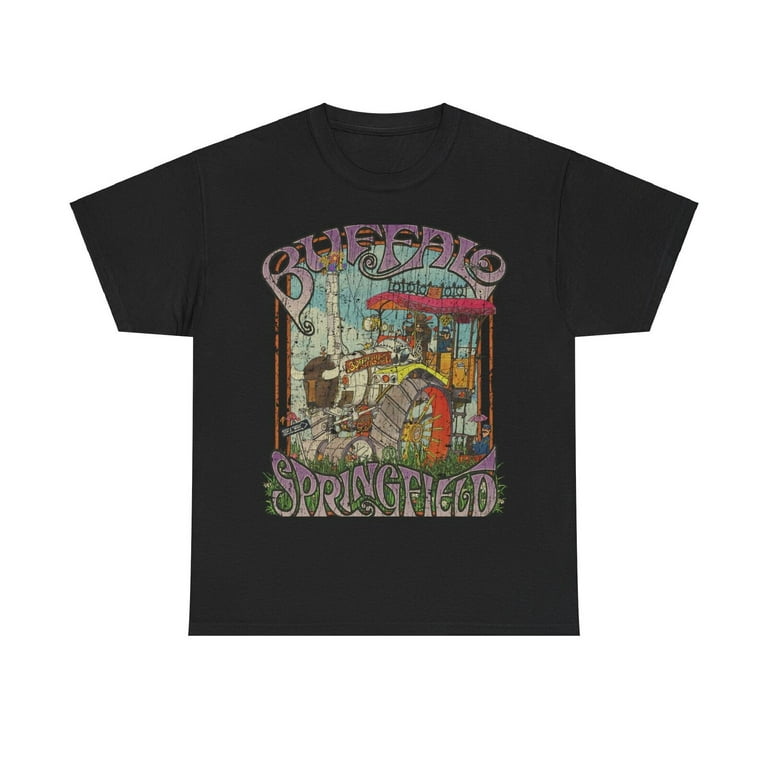 Buffalo Springfield 1966 Music Album Nostalgic Retro T shirt Walmart