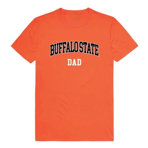 Buffalo State College College Dad T-Shirt, Orange - Large
