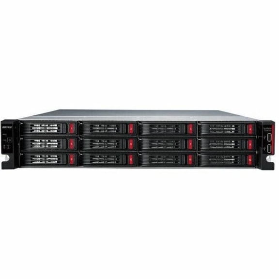 BUFFALO TeraStation 51220RH 12-Bay Secure Business 2U NAS 48TB (12x4TB) w/ Hard Drives Included