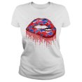 Buffalo Team Bill Football Glitter Lips T Shirt Inspire Uplift Shirt