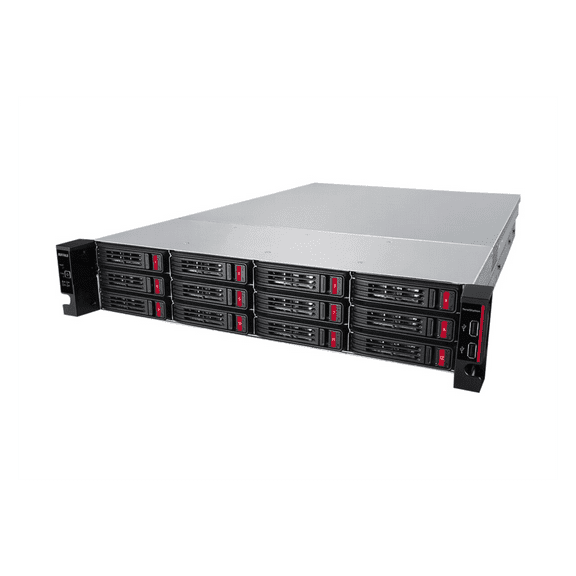 Buffalo TeraStation 5020 Series NAS Server - Rackmount - 32TB - 12-bay - HDD Included - iSCSI Support - Snapshots - TAA Compliant