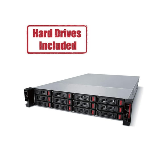 BUFFALO TeraStation TS51220RH4804 4-Bay NAS 48TB (4x12TB) with Enterprise-Grade Hard Drives Included Rackmount Network Attached Storage
