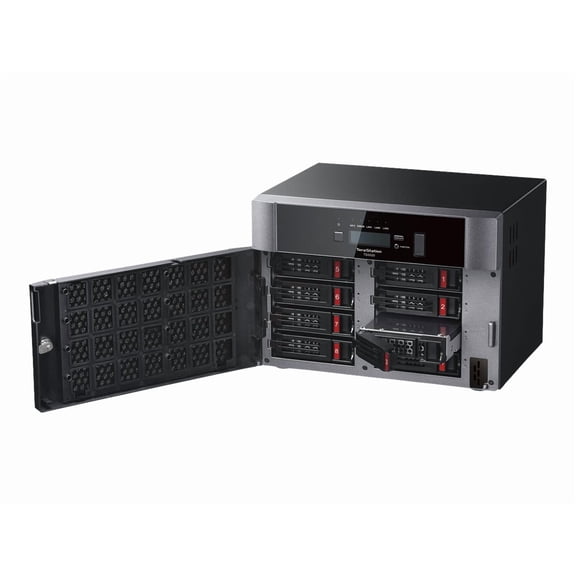 BUFFALO TeraStation 5020 Series TS5820DN9608 - NAS server - 8 bays - 96 TB - SATA 6Gb/s - HDD 12 TB x 8 - RAID 0, 1, 5, 6, 10, JBOD - RAM 8 GB - Gigabit Ethernet / 10 Gigabit Ethernet - iSCSI support - TAA Compliant