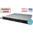 thumbnail image 1 of Buffalo TeraStation 5420RN Windows Server IoT 2019 Standard 32TB 4 Bay Rackmount (4x8TB) NAS Hard Drives Included RAID iSCSI, 1 of 4