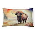 thumbnail image 1 of Buffalo Throw Pillow 12 in x 16 in, 1 of 4