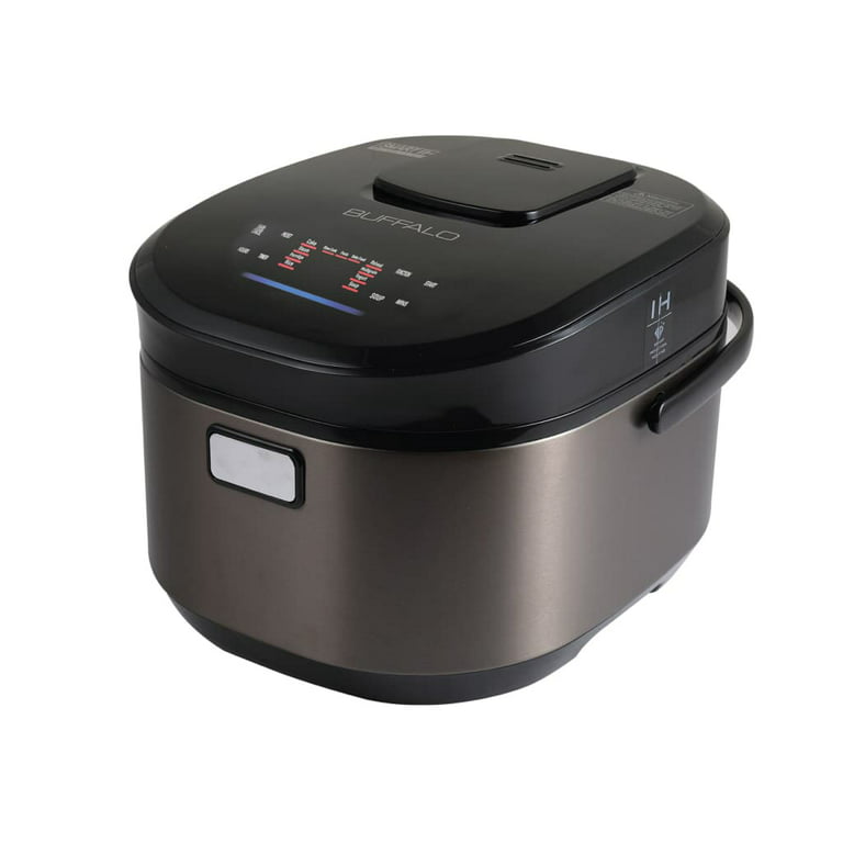 Buffalo Stainless Steel Inner Pot Mini Smart Cooker (3 cups) - Pre