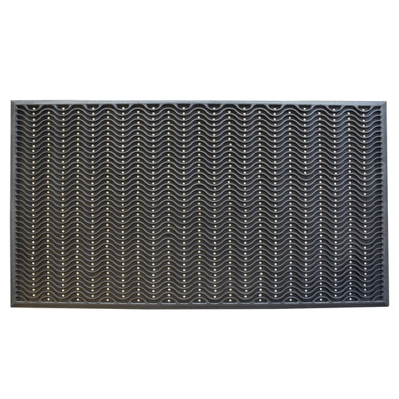 Buffalo Tools 3 x 5 Foot Commercial Rubber Scraper Mat
