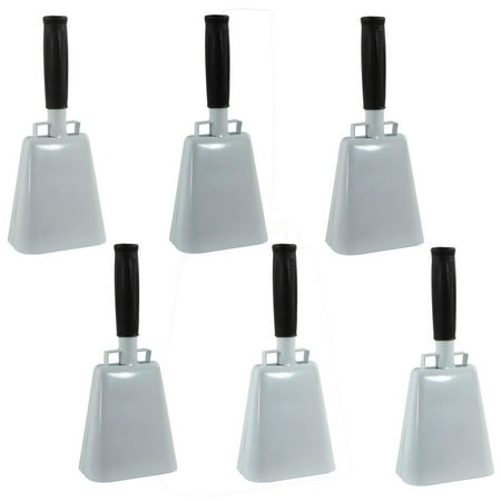 Buffalo Tools 9.75 in. Metal Cow Bell Set in White