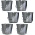 thumbnail image 1 of Buffalo Tools SSB100SET 6PC 1 GAL Stainless Steel Bucket Set, 1 of 1