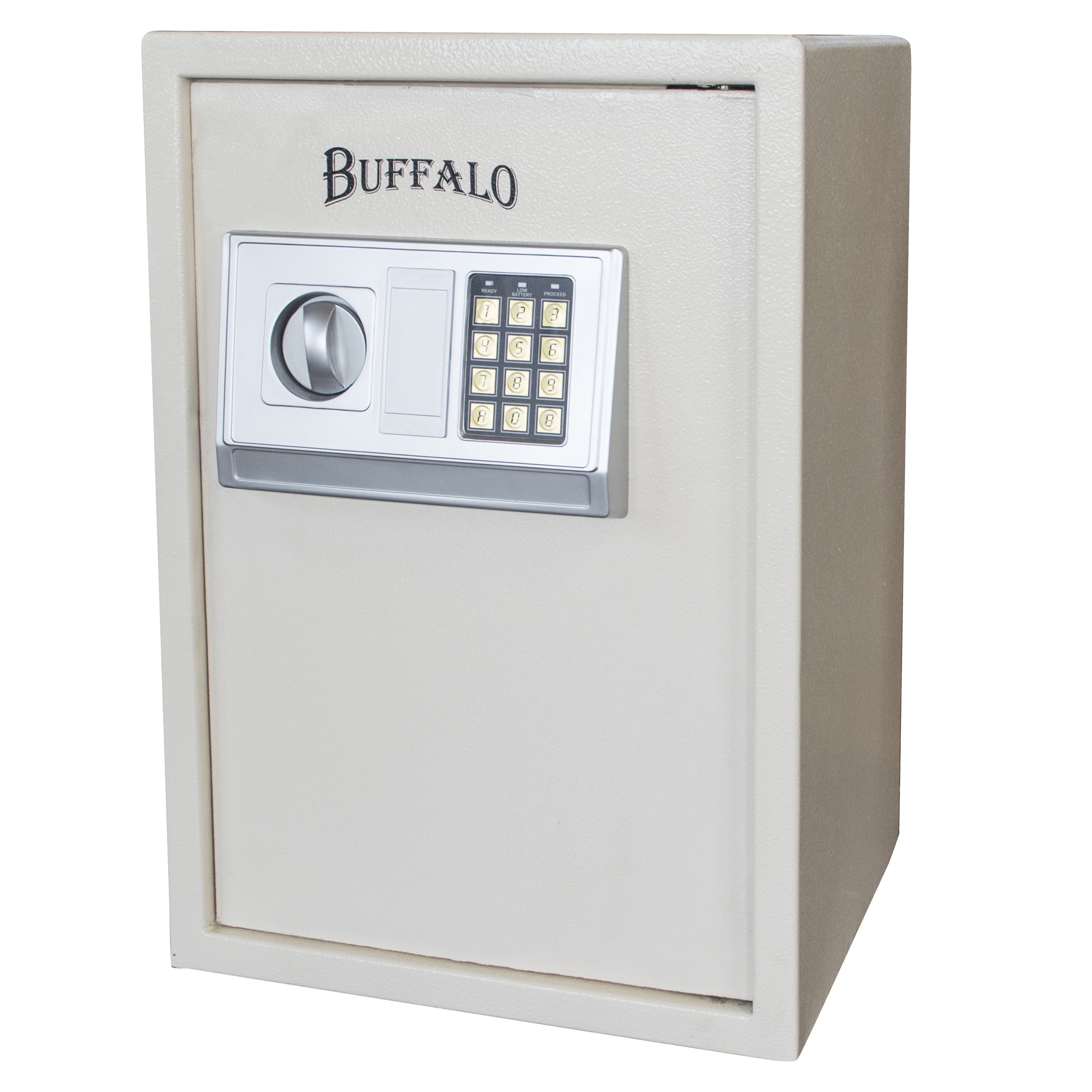 Buffalo Tools Steel Electronic Padlock Floor Safe - Beige