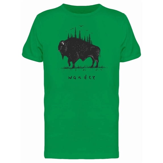 Buffalo Wander Silhouette Tee Men's -Image by Shutterstock