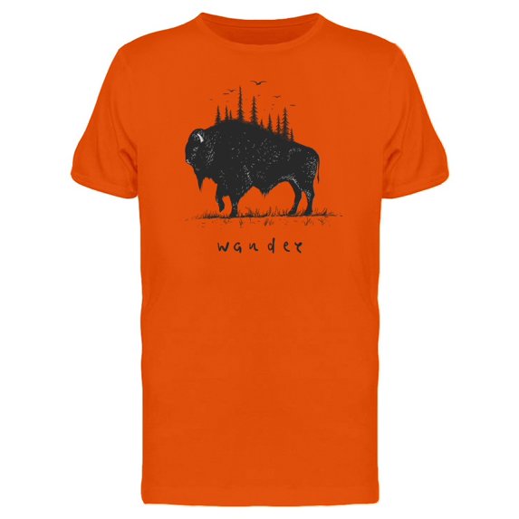 Buffalo Wander Silhouette Tee Men's -Image by Shutterstock