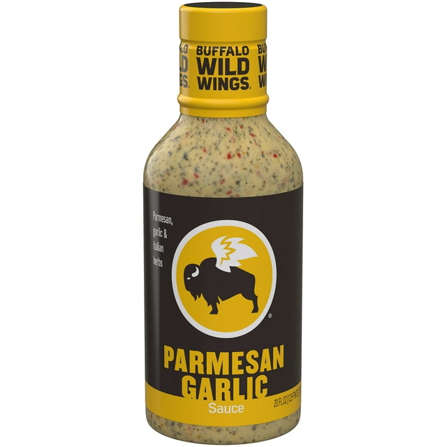 Buffalo Wild Wings Garlic Parmesan Sauce 20 fl oz Bottle