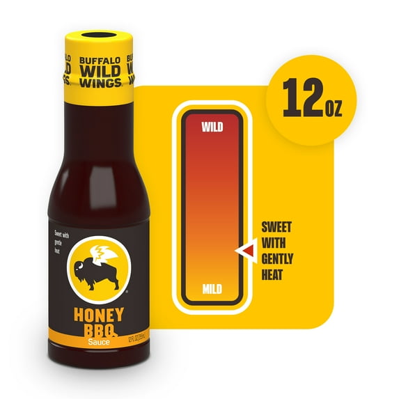 Buffalo Wild Wings Honey BBQ Sauce, 12 fl oz