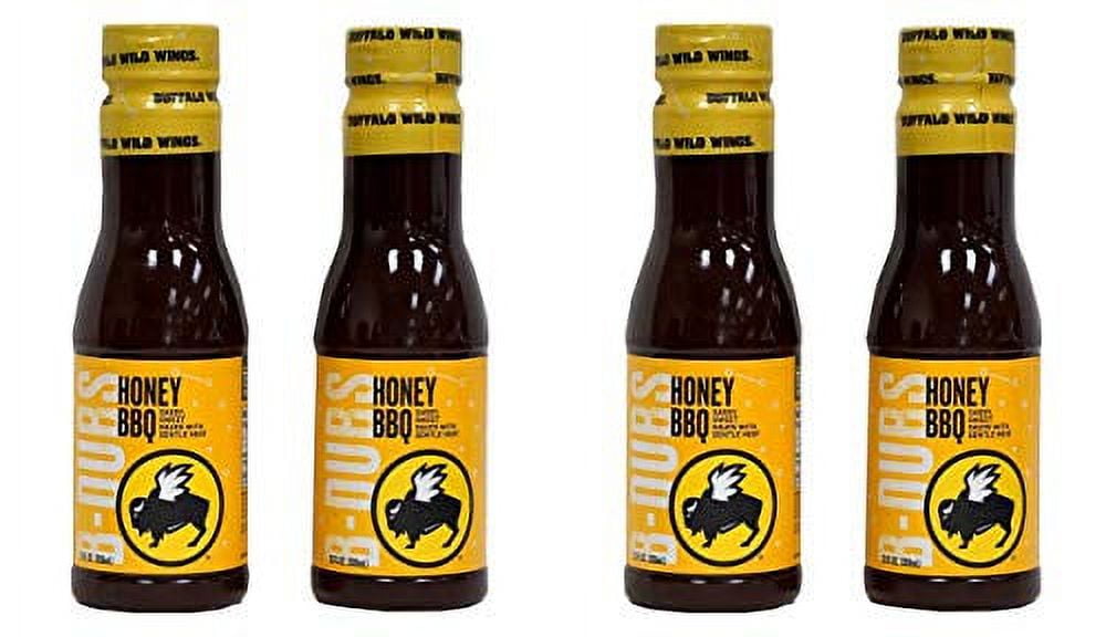 Buffalo Wild Wings Honey BBQ Sauce, 12 oz 4 Pack