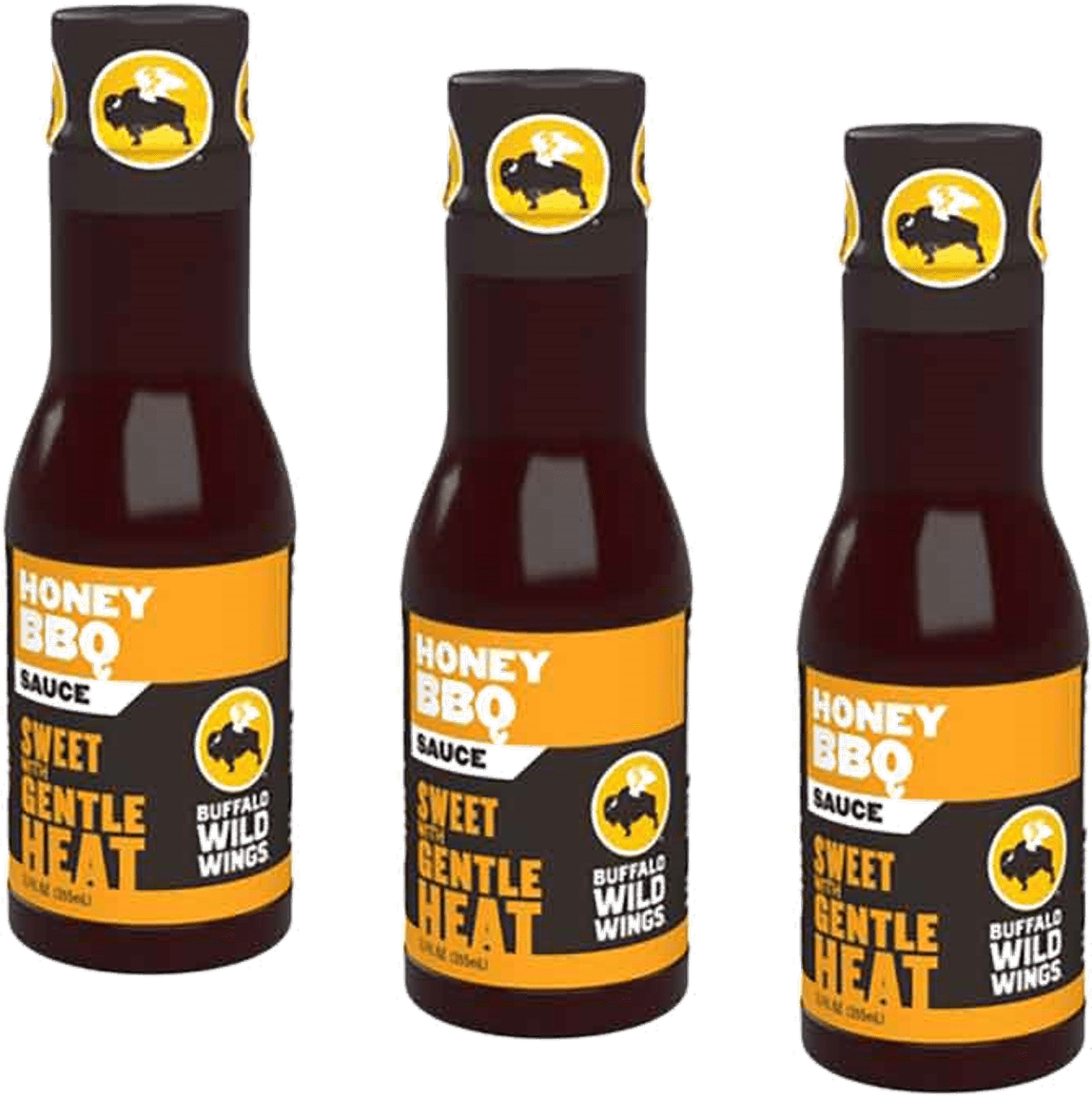 Buffalo Wild Wings Honey BBQ Sauce, 3-Pack 12 fl. oz. Bottles