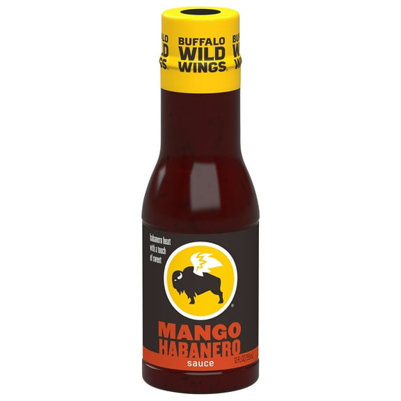 Buffalo Wild Wings Mango Habanero Sauce, 12 fl. oz.(Pack of 2)