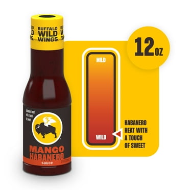 Buffalo Wild Wings Mango Habanero Sauce, 12 fl. oz.