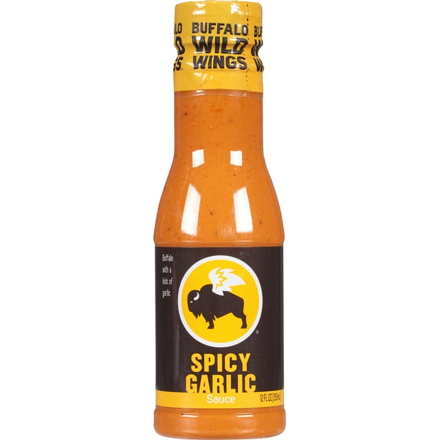 Buffalo Wild Wings Spicy Garlic Buffalo Sauce, 12 fl. oz.