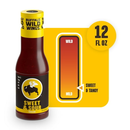 Buffalo Wild Wings Sweet & Sour Sauce, 12 fl. oz.