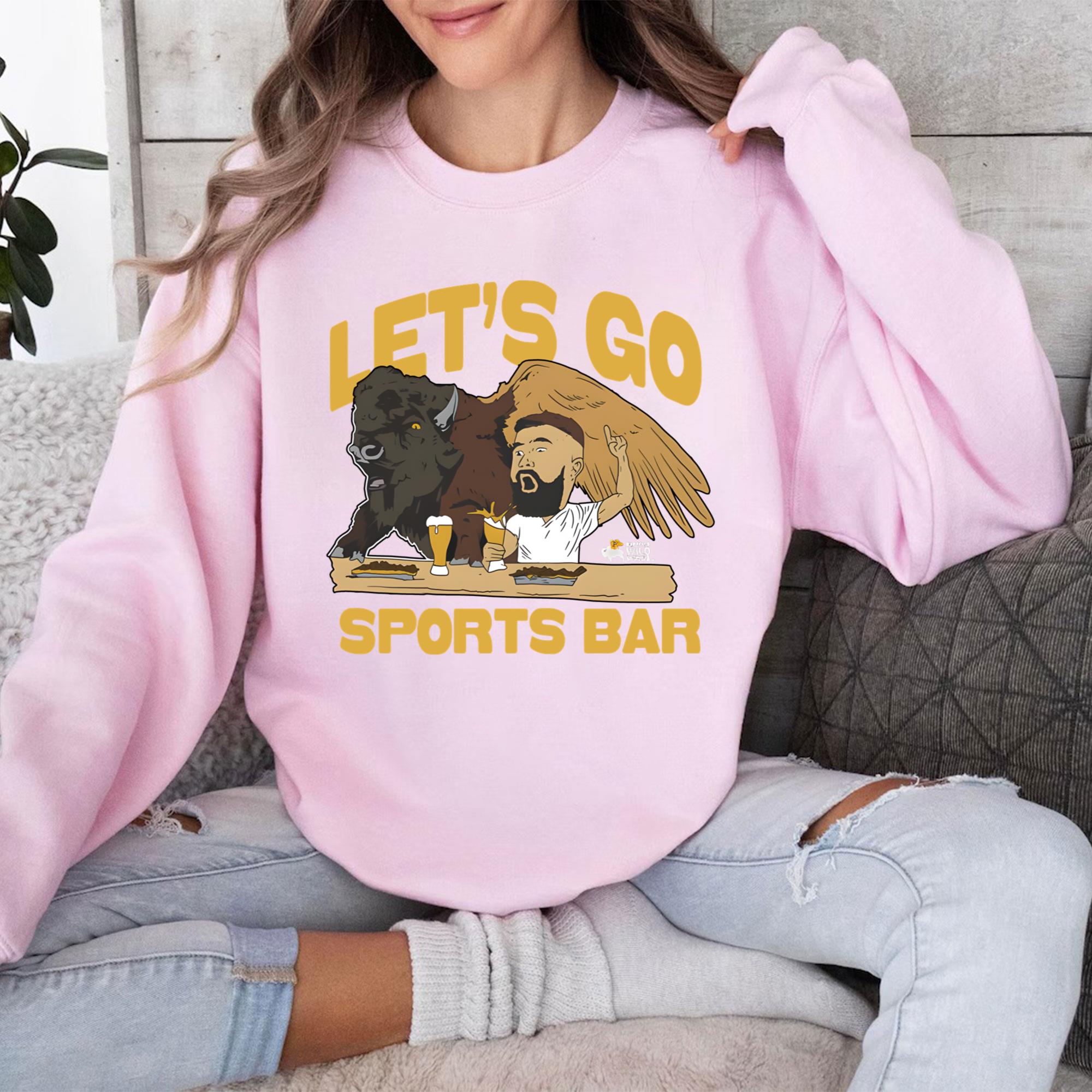 Buffalo Wild Wings x Jason Kelce Let®s Go Sports Bar T shirts