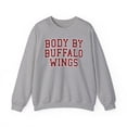 thumbnail image 1 of Buffalo Wing Sweatshirt Gifts Crew Neck Shirt Long Sleeve Unisex, 1 of 7
