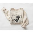 thumbnail image 1 of Buffalo in the Wild Crewneck Sweatshirt, Retro Bison Graphic, Vintage Western Style, Animal Lover 541 Tshirt All Size S-5XL, 1 of 5