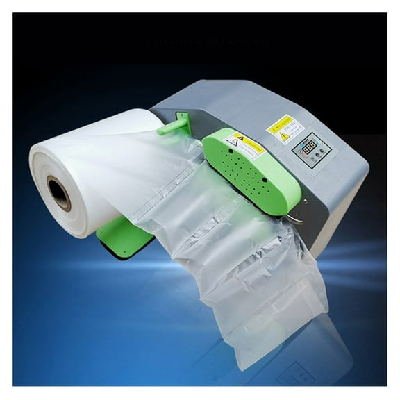 Buffer Air Cushion Machine Buffer Air Pillow Packing Inflator Automatic Filling Air Pillow Bag Bubble Film Bubble Bag Machine ,Easy to Use