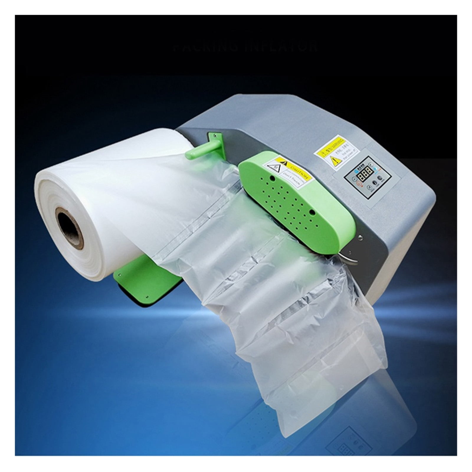 Buffer Air Cushion Machine Buffer Air Pillow Packing Inflator Automatic Filling Air Pillow Bag Bubble Film Bubble Bag Machine