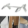 thumbnail image 1 of Hydraulic Buffer Cabinet Door Hinges, Silver, Adjustable Mounting Arm Mechanism Hinges for Doors Weighing 7.72-8.82lbs, 1 of 18