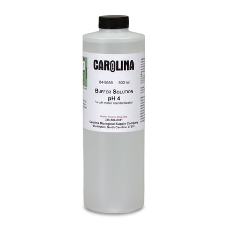Buffer Solution, Ph 4, Colorless, Laboratory Grade, 500 Ml
