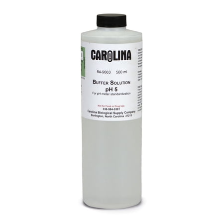 Buffer Solution, Ph 5, Laboratory Grade, 500 Ml