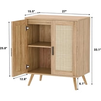 Buffet Cabinet, Naturel