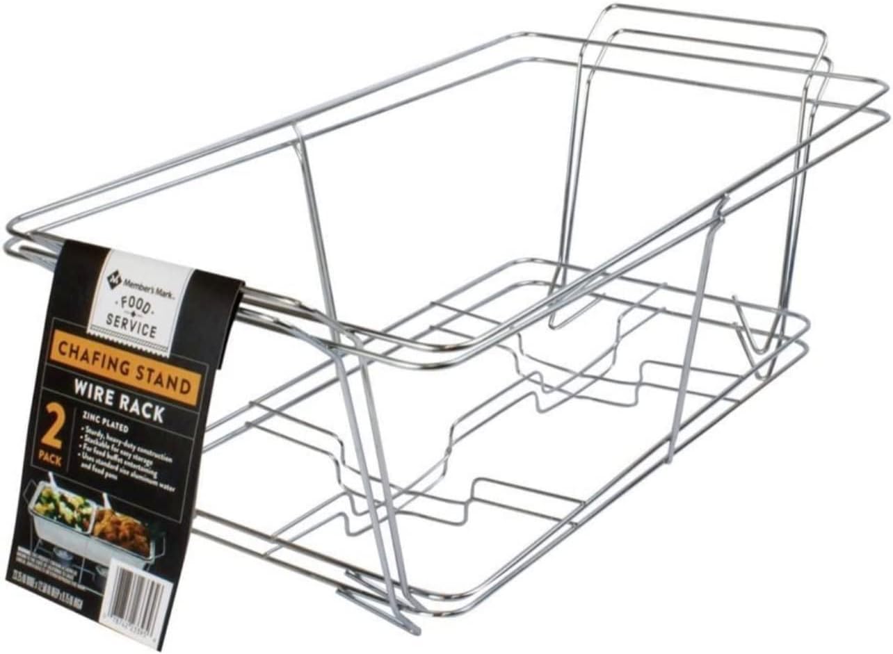 Buffet Chafer, Food Warmer Rack, Chrome Wire Rack, Chafing Rack. Full