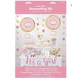 thumbnail image 1 of Amscan Pink Buffet Decorating Kit - 23 Pieces, 1 of 4
