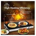 Buffets Server Food Warmer for Parties, 2 Packages, Electric Food