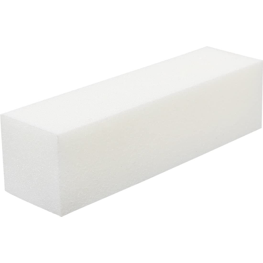 Buffing Block, Super White, 180/240 Grit, FourSided Manicure and