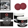 thumbnail image 1 of Buffing & Finishing Care Set – Achieve a Brilliant Shine with Ease, Metal Polishing Paste Pipe Infused Polishing Pads Smooth Out Imperfections, Reduce Oxidation for Cars, Trucks, and Motorcycles, 1 of 7