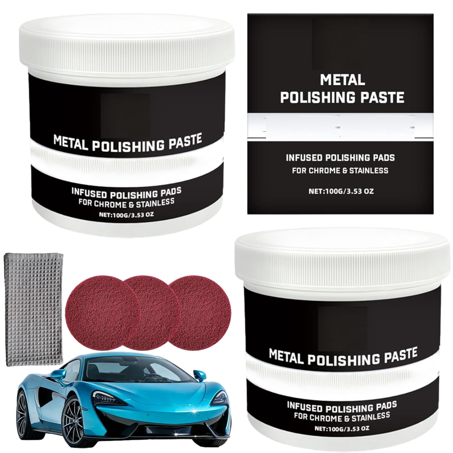 Buffing & Finishing Care Set – Achieve a Brilliant Shine with Ease ...