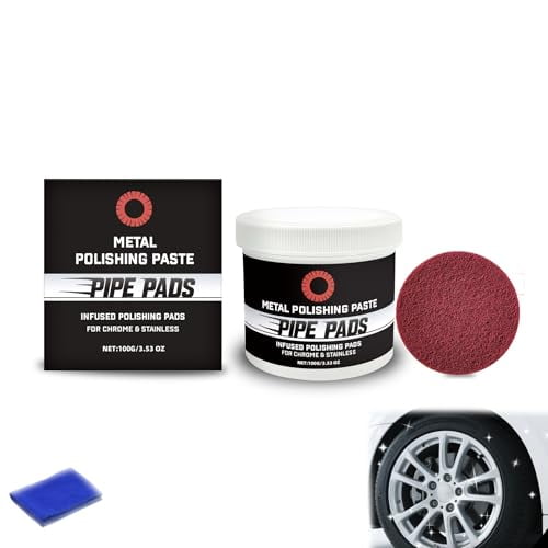 Buffing & Finishing Care Set  Achieve A Brilliant Shine With Ease, Stainless Steel Scratch Remover Kit, Metal Cleaner Scratch Remover Kit, For Cars, Furniture & Metal (1set)